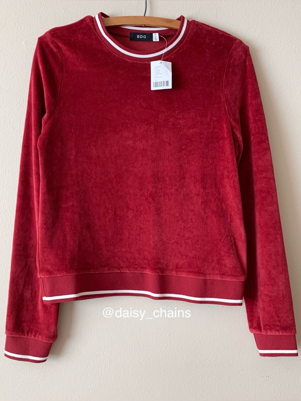 BDG Velour Sweatshirt